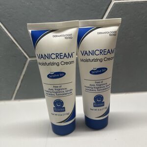 New Vanicream (2 Pack) Moisturizing Skin Cream for Sensitive Skin 4 oz